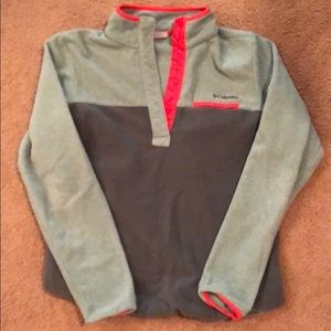 Columbia Fleece Quarter Snap Pullover